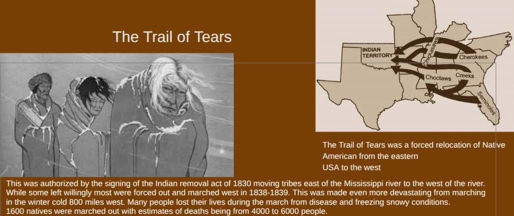 The Trail of&nbsp;Tears